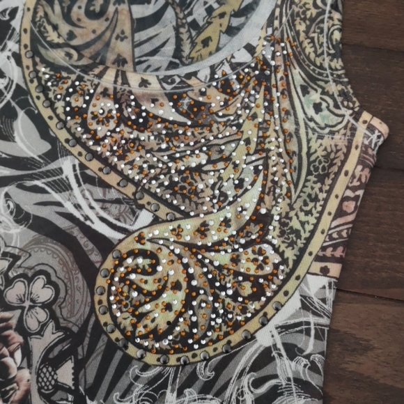 Andre by unit Patterned Mini dress - Picture 3 of 14